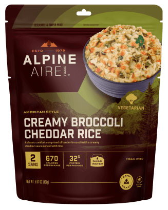 AlpineAire Creamy Broccoli Cheddar Rice