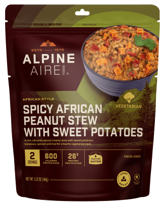 AlpineAire Spicy African Peanut Stew with Sweet Potatoes