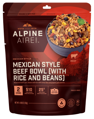 AlpineAire Mexican Style Beef Bowl