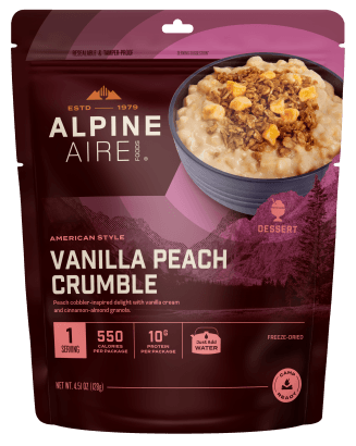 AlpineAire Vanilla Peach Crumble